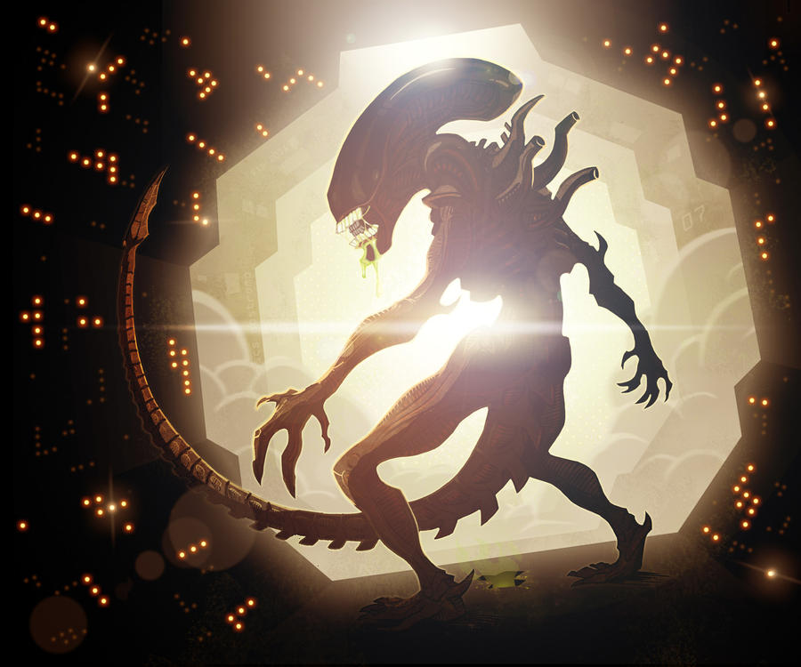 Alien Arrt ALIEN by ArkadeBurt on DeviantArt