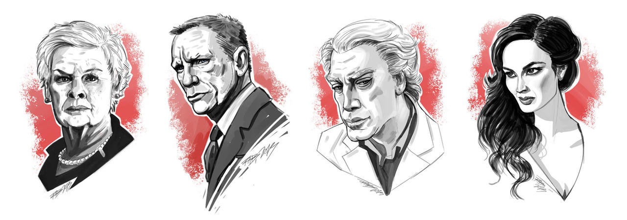SKYFALL SKETCHES