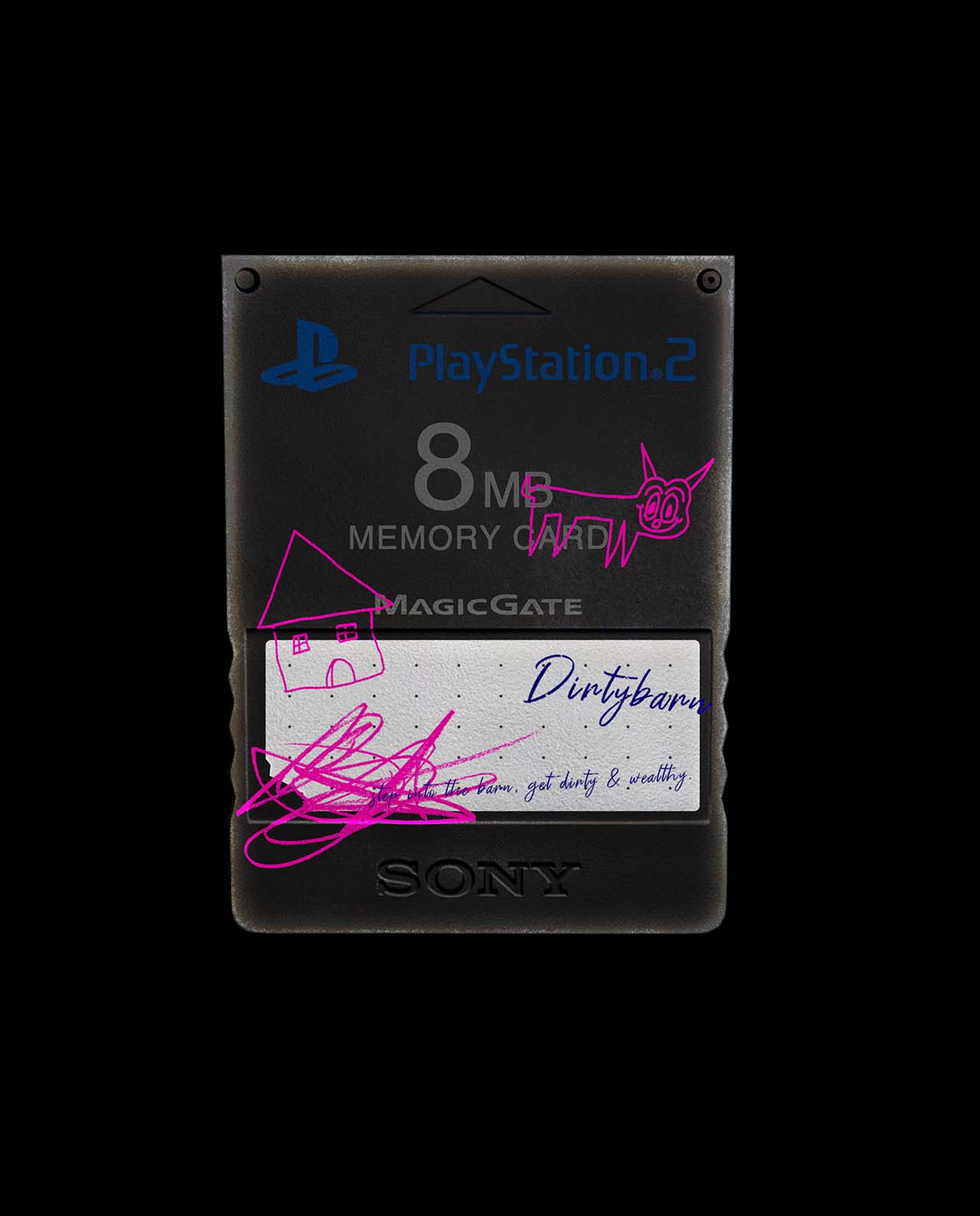 Sony PlayStation 2 Memory Card by BLUEamnesiac on DeviantArt