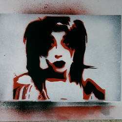 Custom Harley Quinn's Revenge Stencil