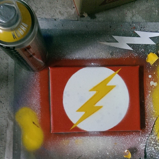 The Flash Stencil by Affion on DeviantArt