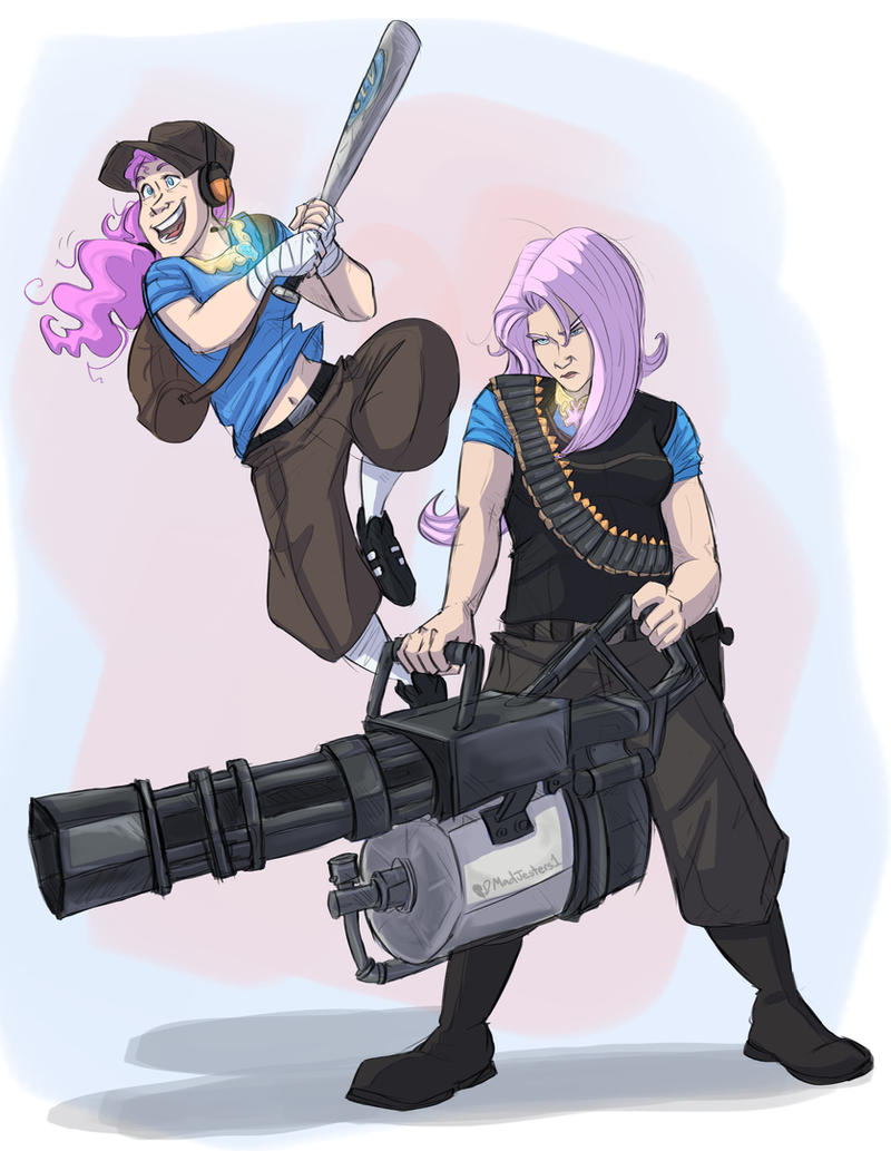 Commission- FlutterHeavy and ScoutiePie