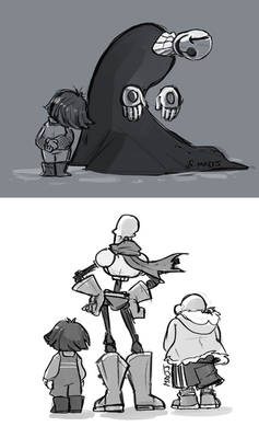 Undertale- doodles