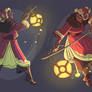 Litt lantern dancing