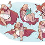 Captain Underpants-Action poses