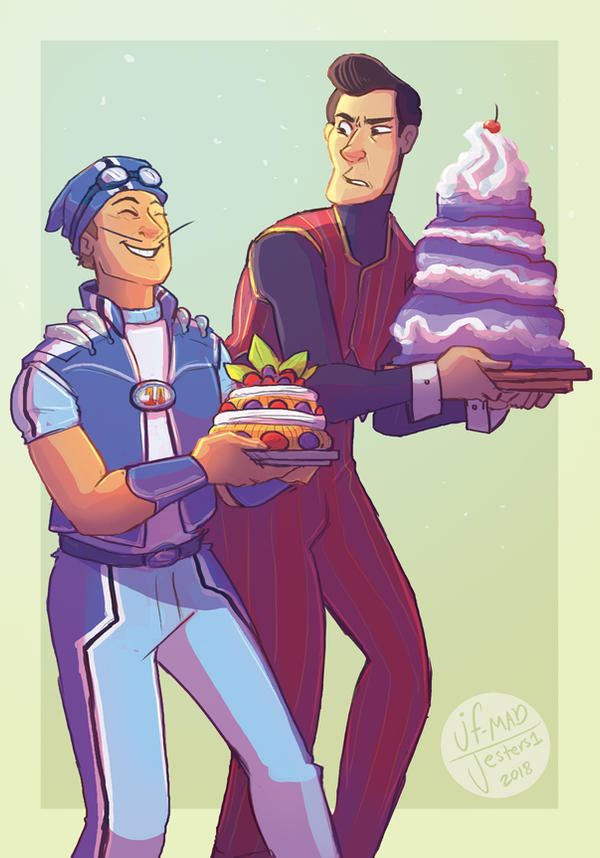 Rooby Rotten Cake Lazy Town Zine- Cakes by MadJesters1 on DeviantArt