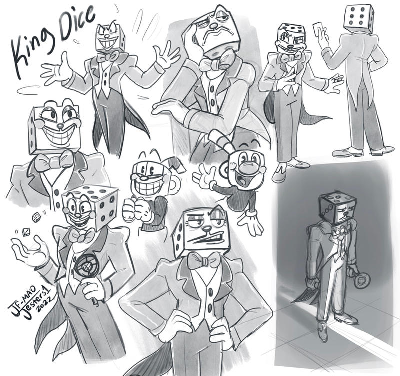 King Dice Doodles by MadJesters1 on DeviantArt