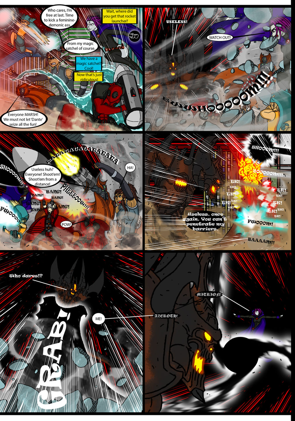 Crossover page 52: Some cliffhanger. by fassoul1993 on DeviantArt