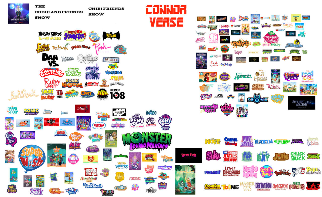 Program Lineup Full Deviantart ConnorVerse Network Full Lineup (My Versions) by Connorfy on DeviantArt