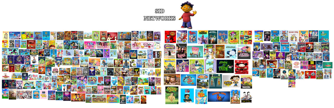 Program Lineup Full Deviantart Sid Networks Full Lineup by Connorfy on DeviantArt