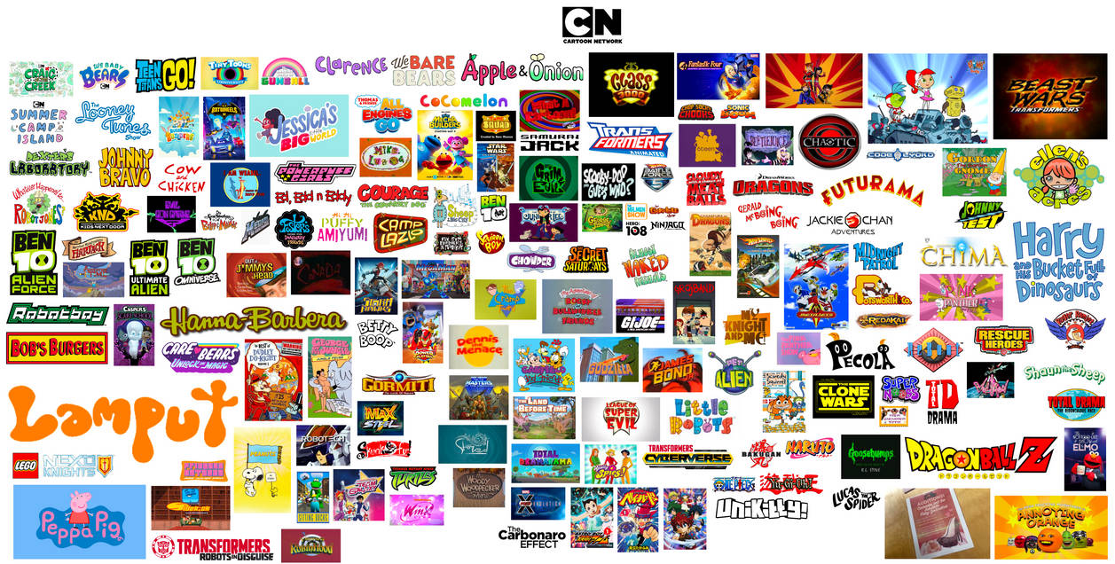 Cartoon Network Full Lineup (My Version) by Connorfy on DeviantArt