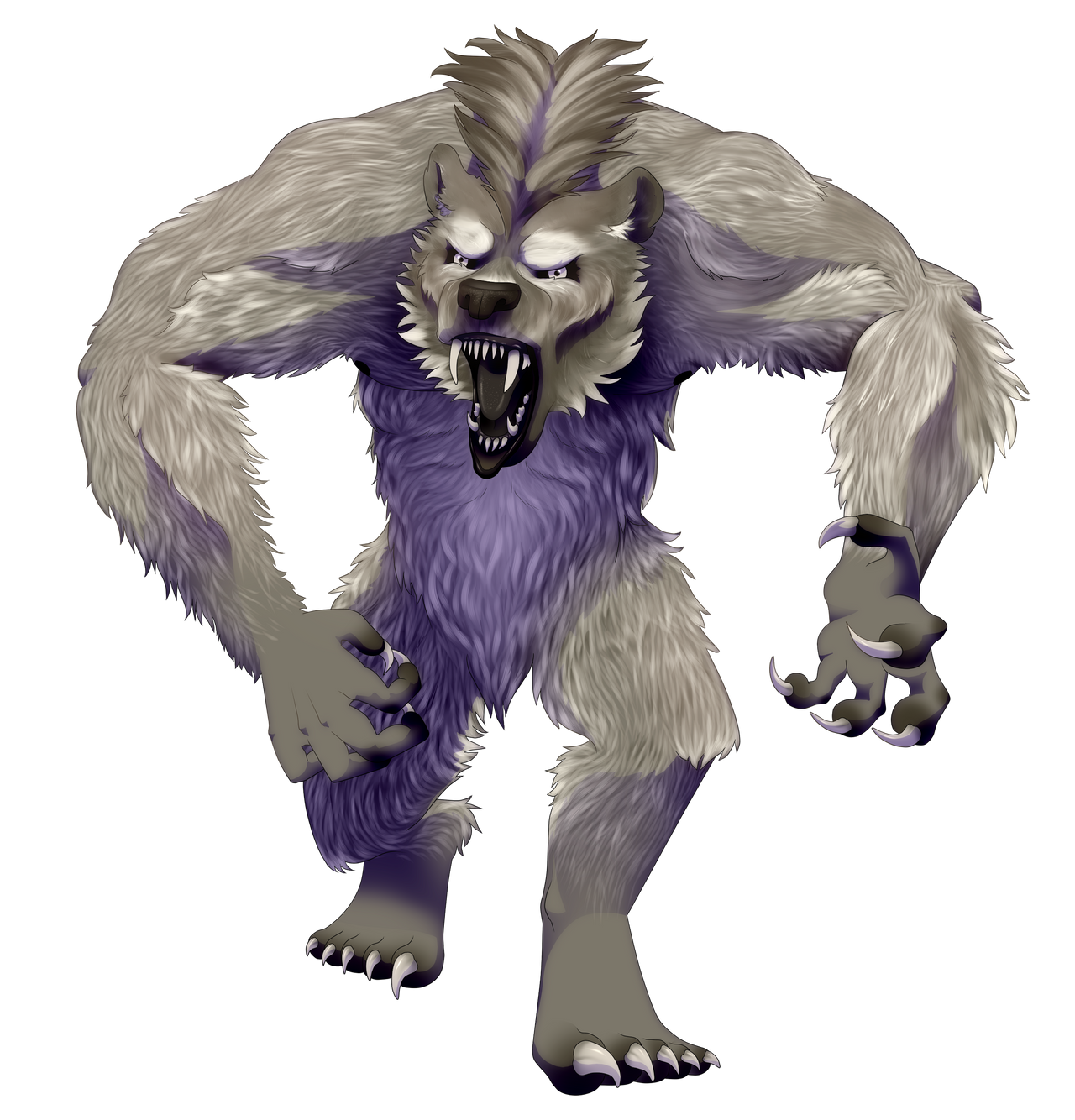 Comm: Werebear by Sashafras on DeviantArt