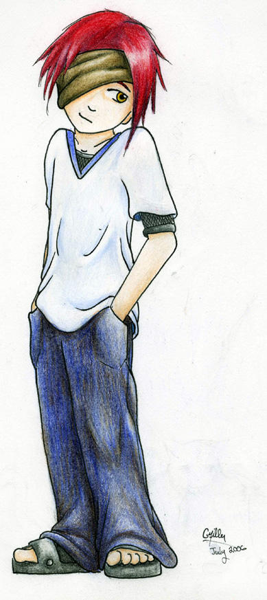 Katarou Shinimaru, age 9 by Sashafras on DeviantArt