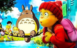 Turning-red-My-neighbor-Totoro