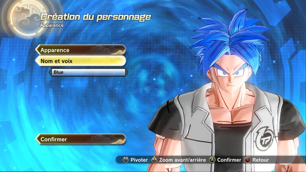 1. Dragon Ball Z OC with Blue Hair - wide 6