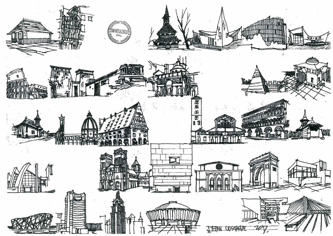 Line drawing composition by faneeel on DeviantArt