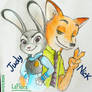 Judy and Nick (Zootopia)