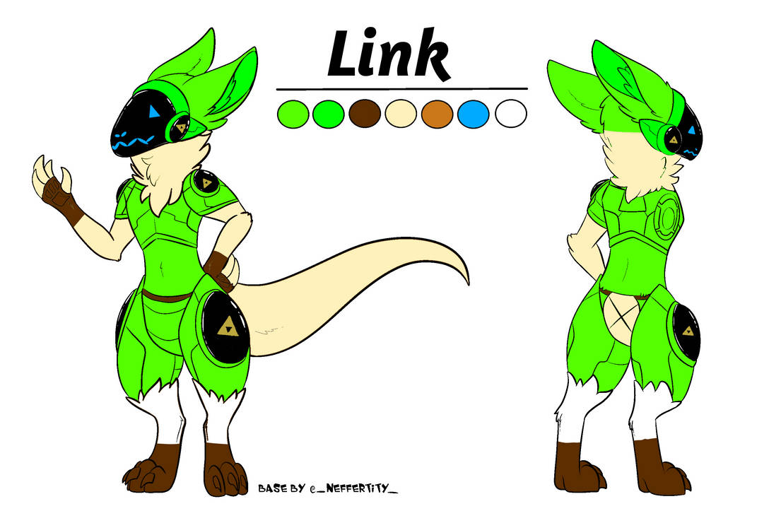 Link the protogen by sharklink07 on DeviantArt