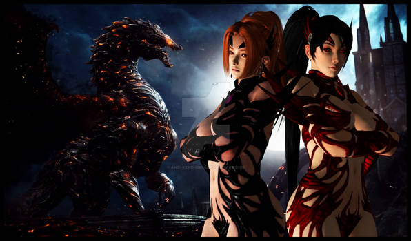 Momiji x Kasumi -Demon's Duo-