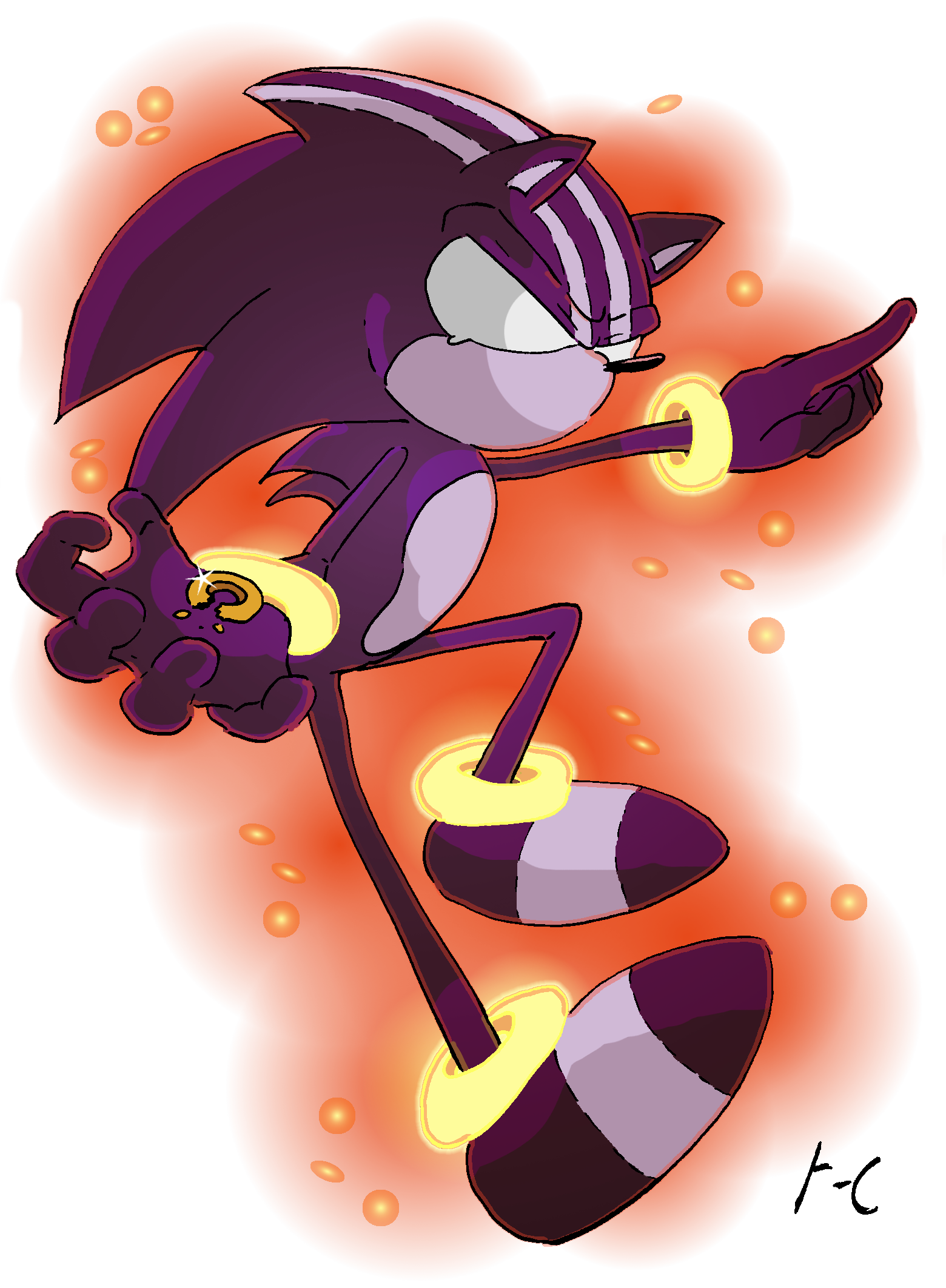 Gift: Darkspine Sonic by MidnightFire1222 on DeviantArt