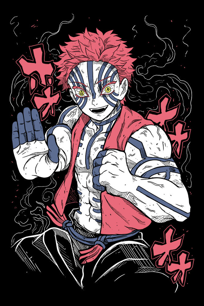 Akaza Demon Slayer Downloadable By ZylixZen On DeviantArt akaza-demon-slayer-downloadable-by-zylixzen-on-deviantart