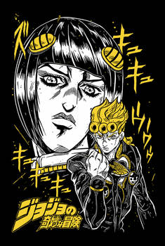 Giorno Giovanna and Bucciarati - JoJo