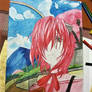 Lucy (Elfen lied) drawing