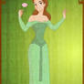 Belle's Green Dress