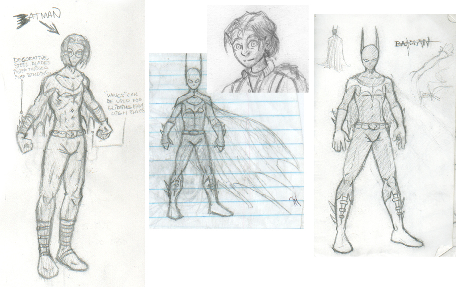 Batman character concepts