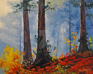 Forest Fall By Artsaus-d5dj56g