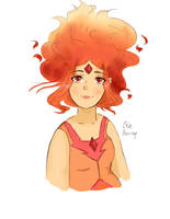 Flame Princess doodle