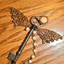 Steampunk Butterfly Key