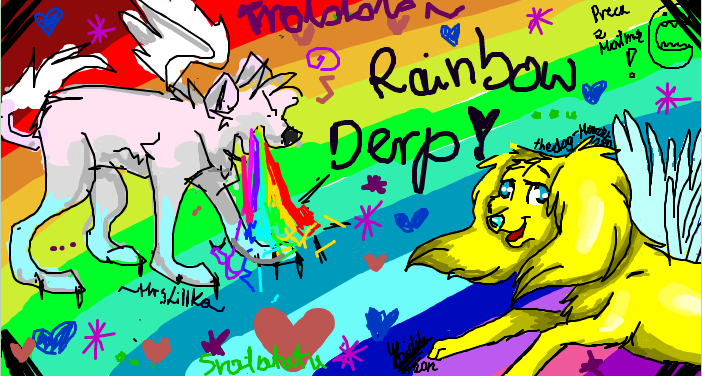 Rainbow DeRp- Collab::::::::::::::....