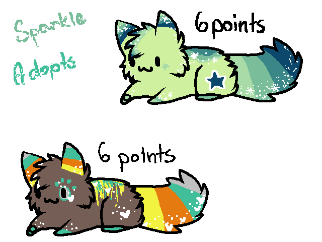 Sparkle Adopts-6 Points each *OPEN*