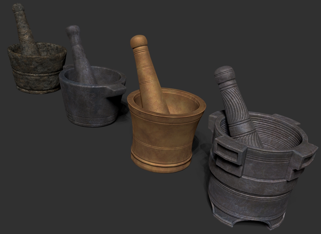 skywind Pestel and mortars