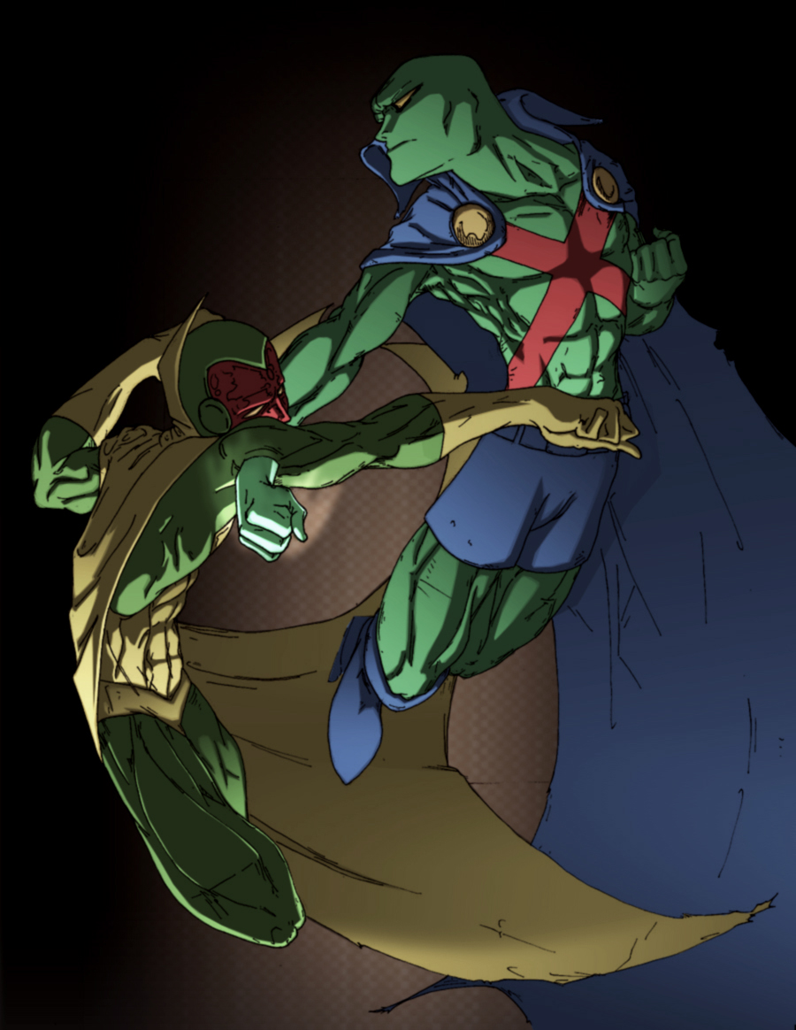 Vision VS Martian Manhunter