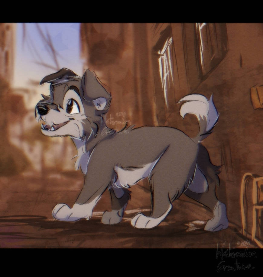 Scamp A Rascal Scamp fanart by WatermelonCreature on DeviantArt