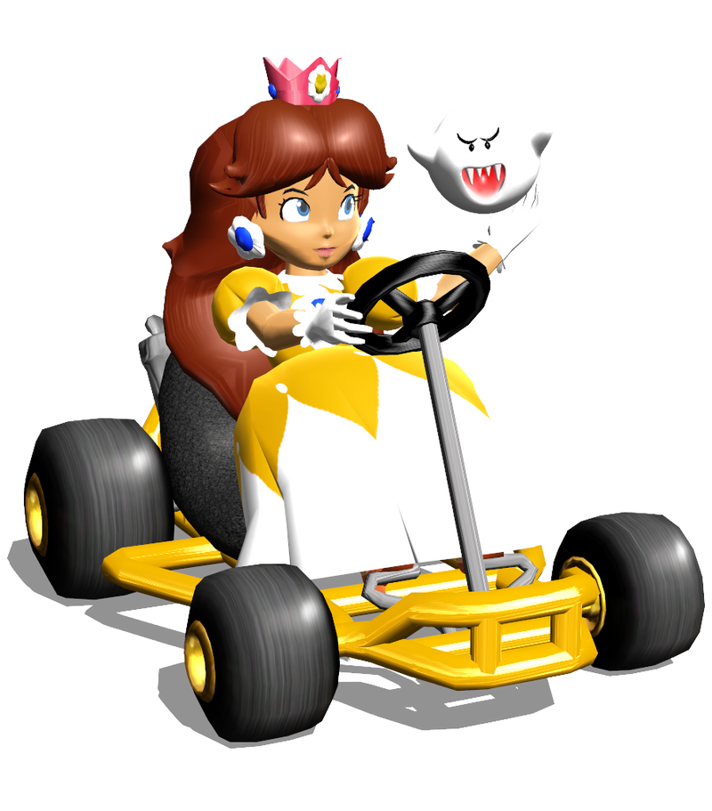 Princess Daisy Classic races (Improved) by PrinceCheap on DeviantArt