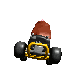 Mario Kart 64 - Daisy - Crash animation