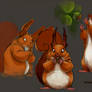 Squirrels, squirrels everywhere WIP