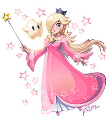 Rosalina and Luma: Pretty in Pink