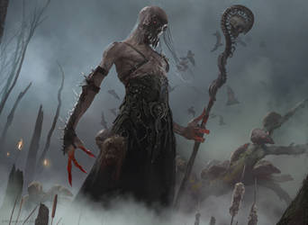 Magic The Gathering: Fell Shepherd by Cryptcrawler
