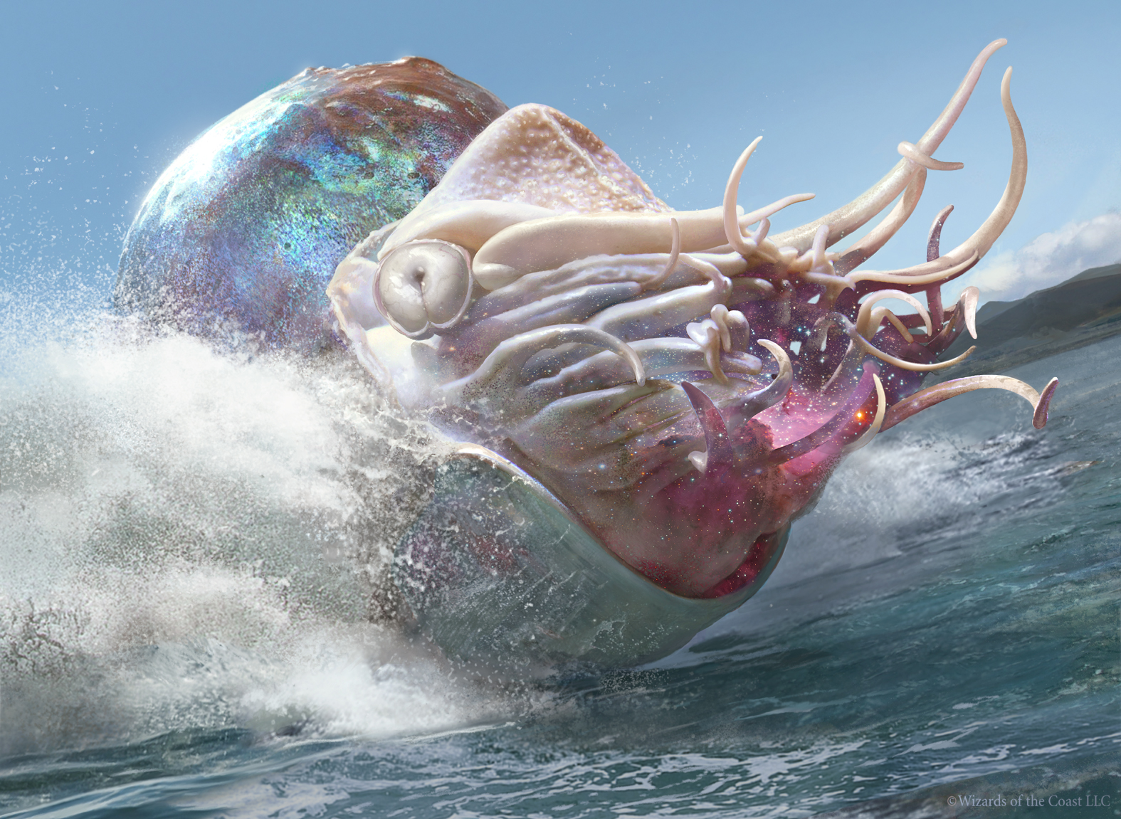 Magic The Gathering: Crystalline Nautilus