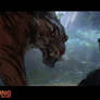 Kong Skull Island: Tiger Creature Sketch