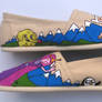 Adventure Time Custom Painted TOMS 3