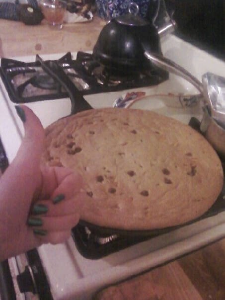that's a whole lotta cookie.