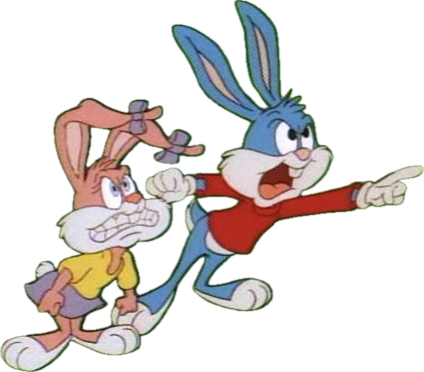 Buster and Babs Bunny gets angry by CEB1031 on DeviantArt