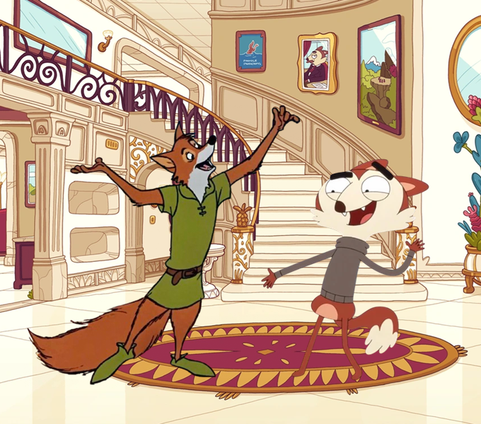 Robin Brother Robin Hood and his brother Roy Fox by CEB1031 on DeviantArt