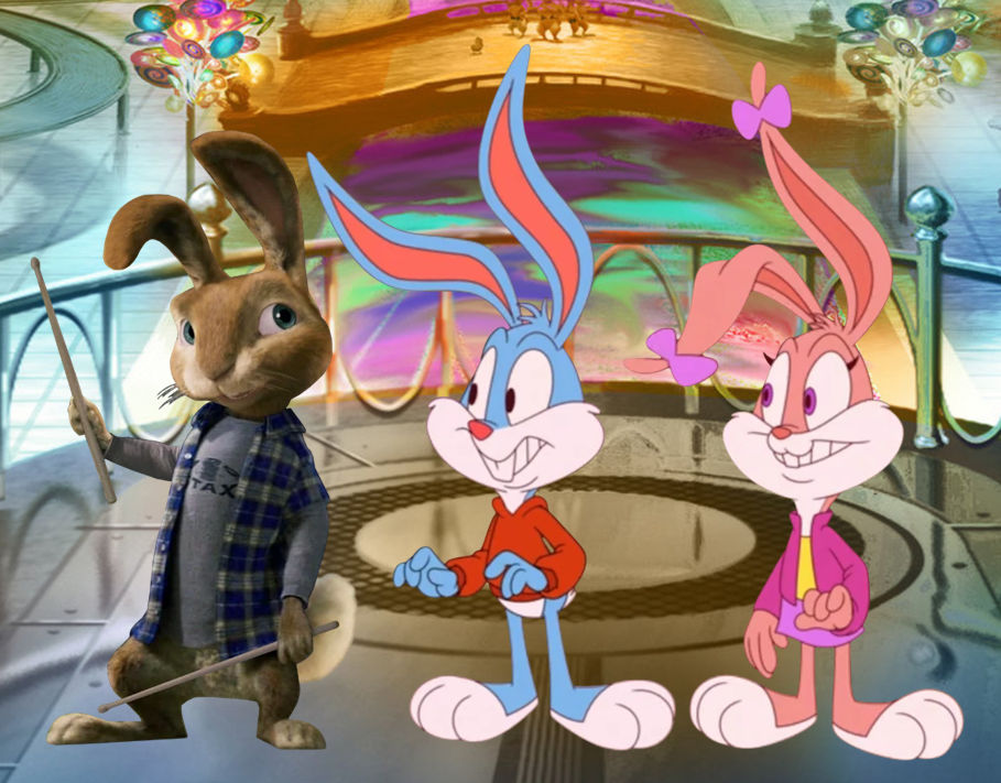 E B Rabbit E.B. and his siblings Buster and Babs Bunny 3 by CEB1031 on DeviantArt