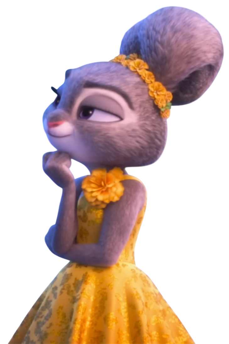 Judy Hopps wears her yellow dress by CEB1031 on DeviantArt